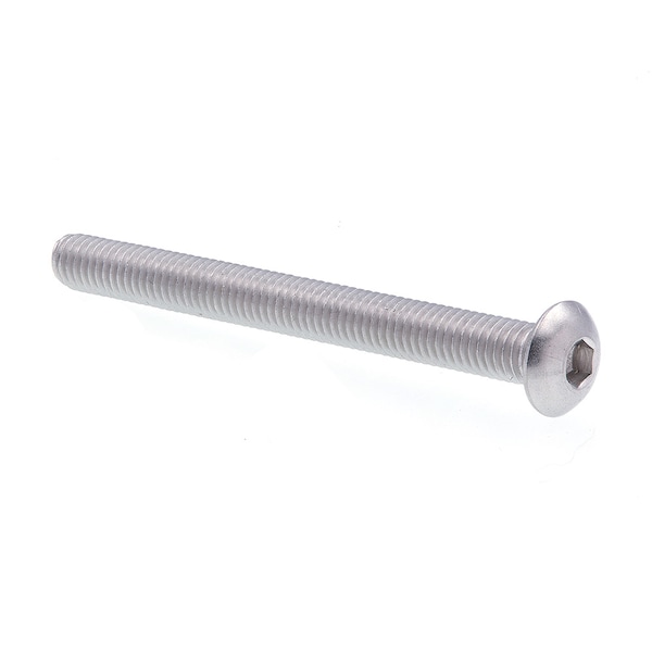 Prime-Line Socket Cap Screw Btn Head Allen Drive #10-32 X 2in 18-8 Stainless Steel 10PK 9169173